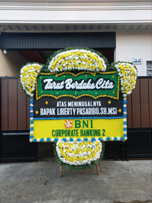 Papan Bunga Duka di Balerejo
