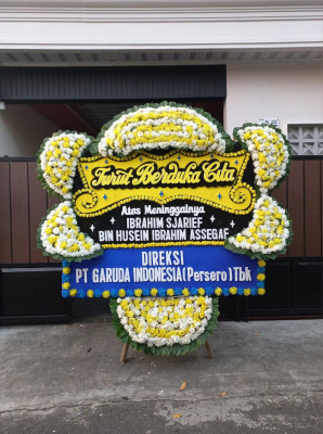 Papan Bunga Duka di Balerejo