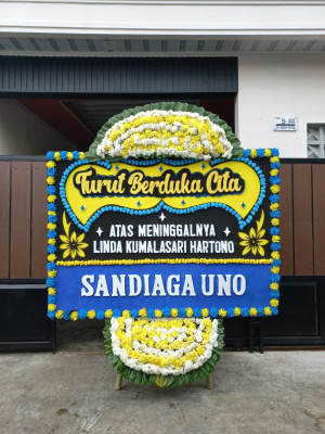 Papan Bunga Duka di Balerejo