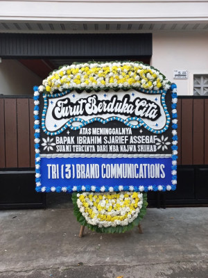 Papan Bunga Duka di Balerejo